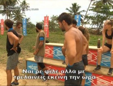 Survivor: Ένταση μεταξύ Σπαλιάρα – Αναγνωστόπουλου στο αγώνισμα! (βίντεο)